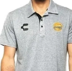 Playera Polo Charly Dorados Hombre 5007648 - Gris L