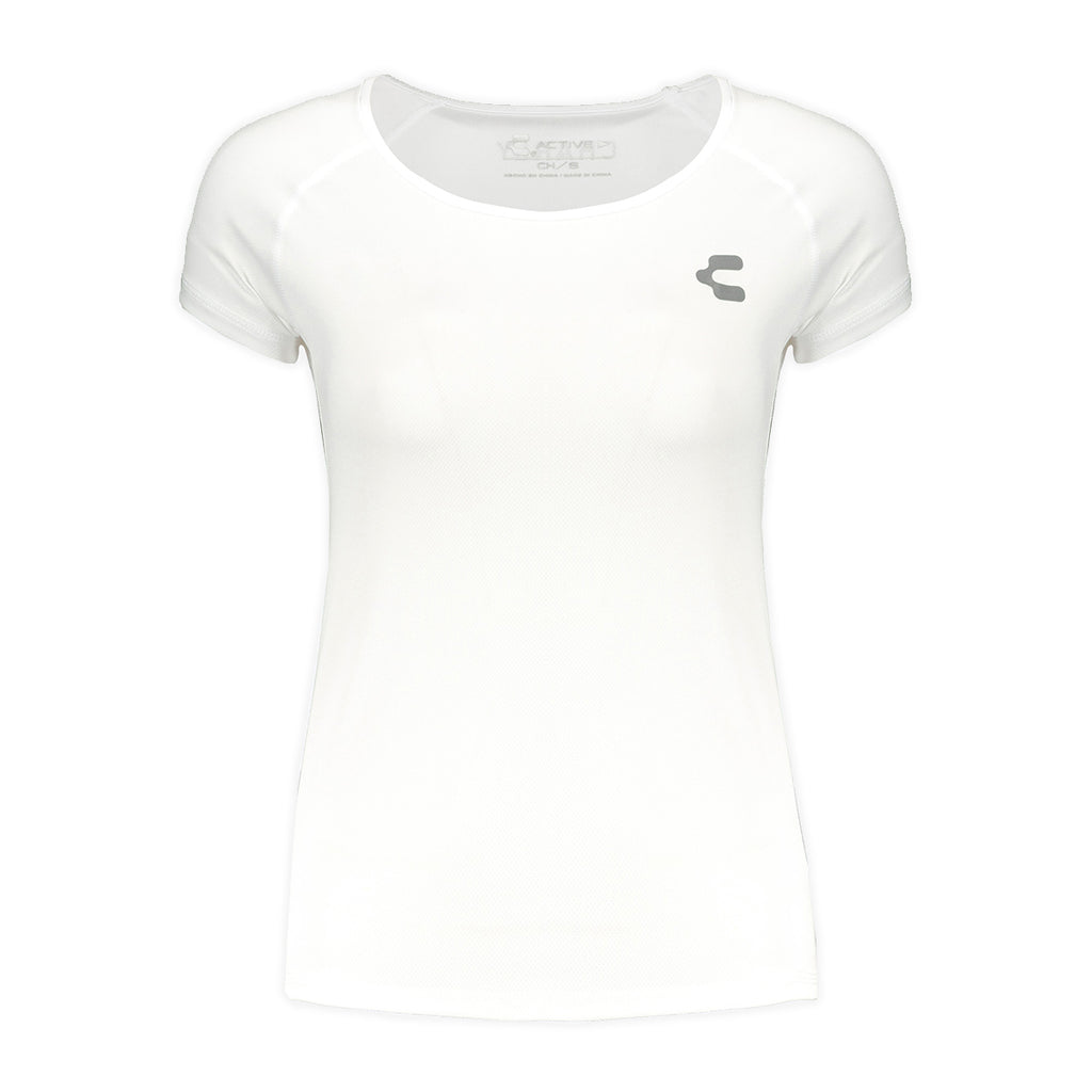 Playera Charly Mujer Fitness 5009281 - Blanco S