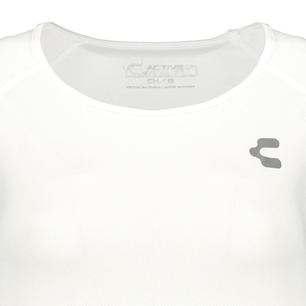 Playera Charly Mujer Fitness 5009281 - Blanco S