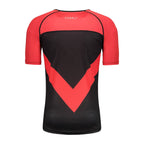 Playera Charly Sport Running Hombre 5009348 - NEGRO/ROJO L