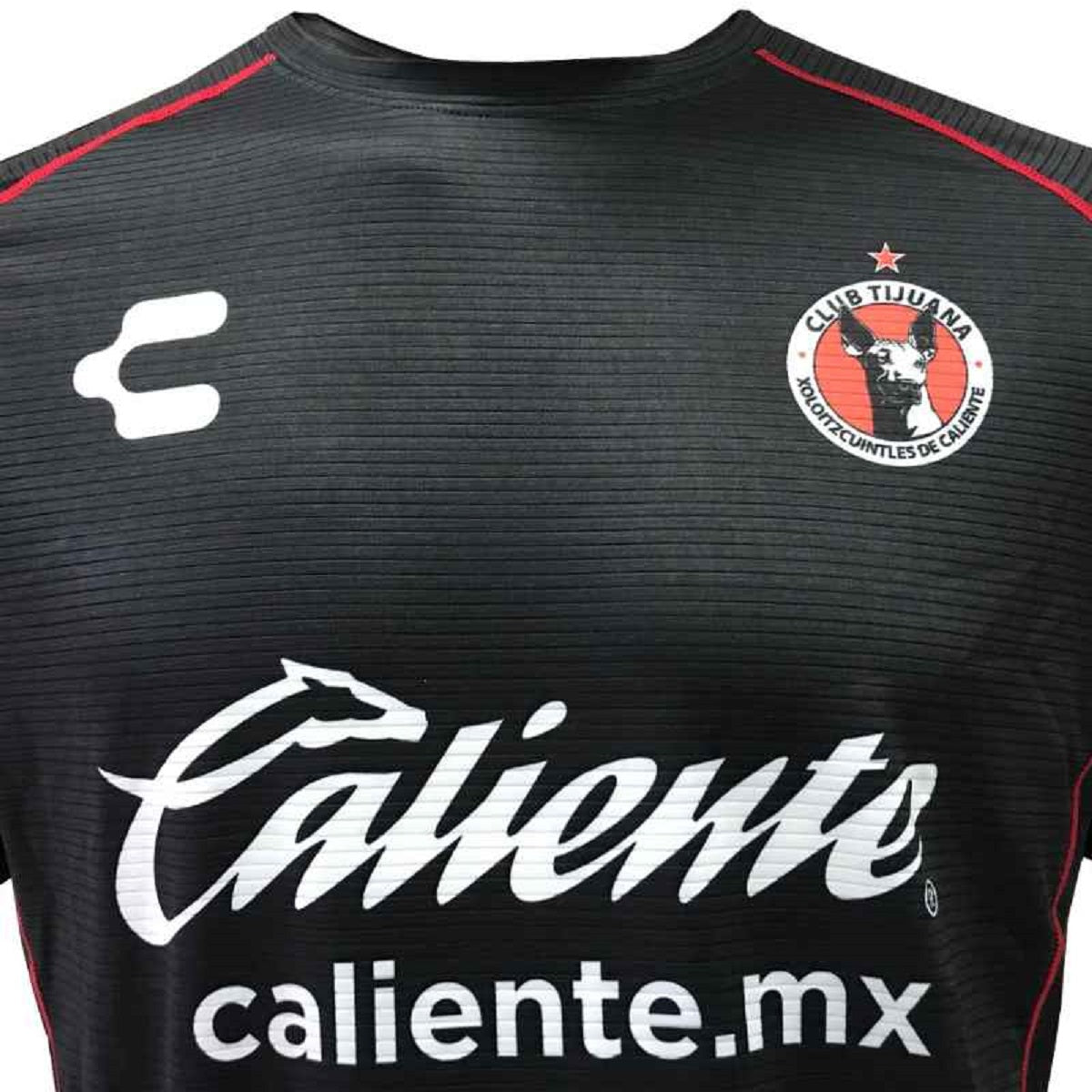 Playera Charly Xolos Hombre Entrenamiento 5009398 - Negro S