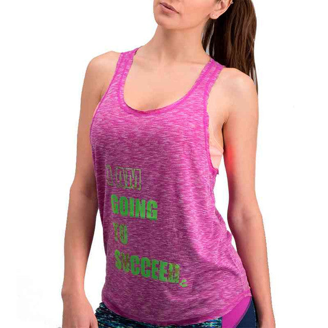 Tank Charly Mujer Fitness 5010050 - Rosa M