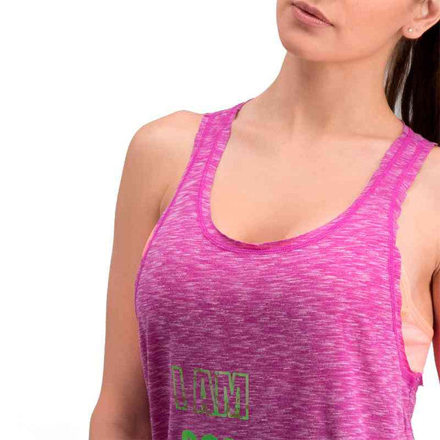 Tank Charly Mujer Fitness 5010050 - Rosa M