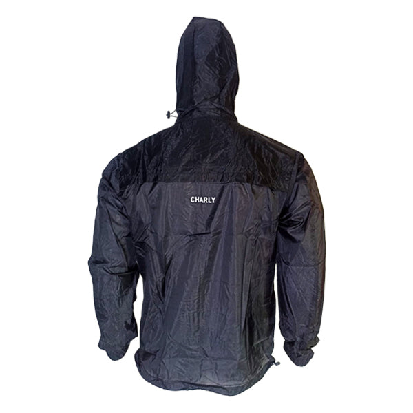 Chamarra Rompevientos Charly Pachuca Entrena Hombre 5016064 - Negro XL