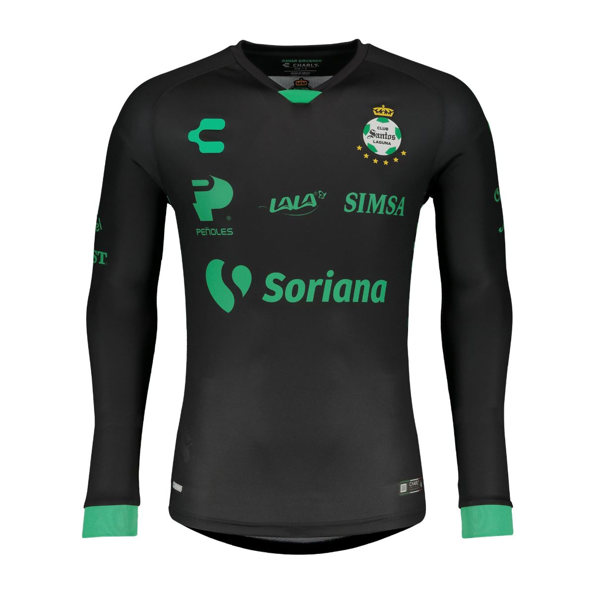 Jersey Charly Santos Visita M/l Temp. 20/21 Hombre 5018693 - Verde S