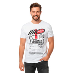 Playera diversa caballero estampada en serigrafia Grypho-S, M, L, XL