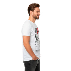 Playera diversa caballero estampada en serigrafia Grypho-S, M, L, XL