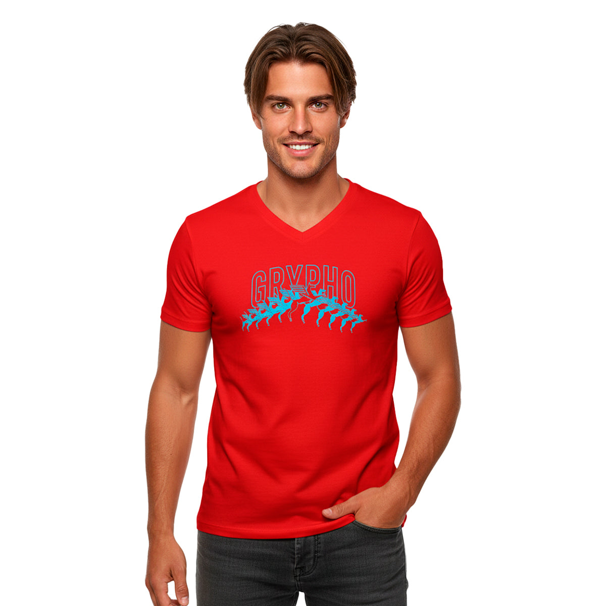 Playera Hipnosis para estampada base agua Grypho serigrafia-S, M, L, XL