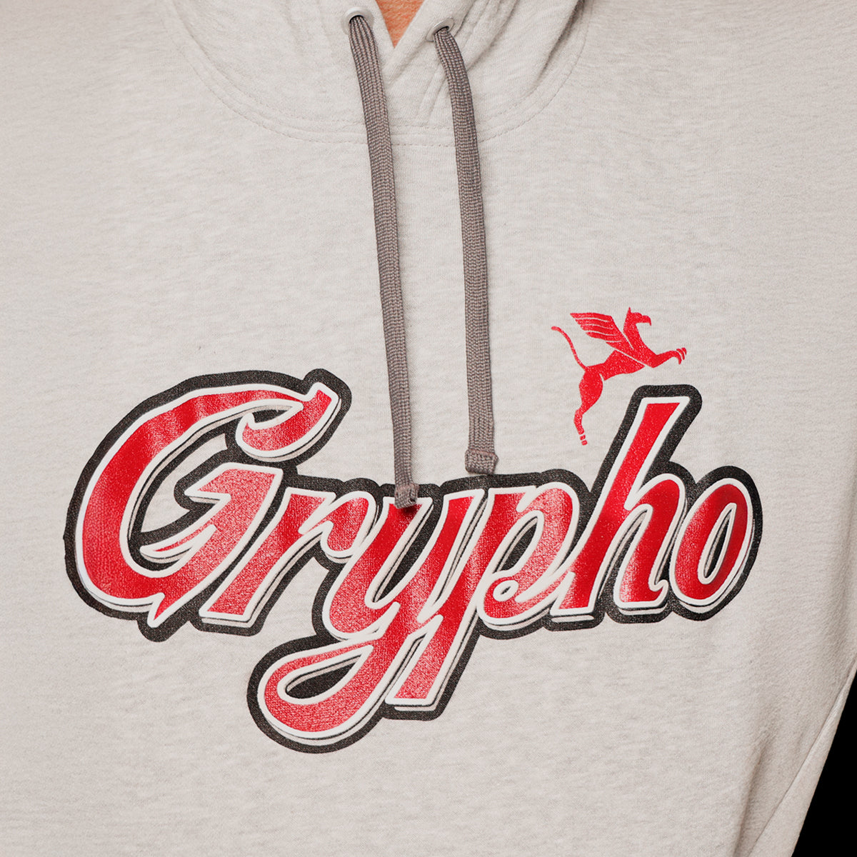 Hoodie Retro Grypho Estampado High Density Sudadera-S, M, L, XL