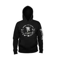 Hoodie California para con capucha Grypho Sudadera-S, M, L, XL