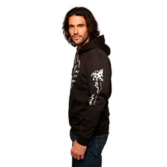 Hoodie California para con capucha Grypho Sudadera-S, M, L, XL