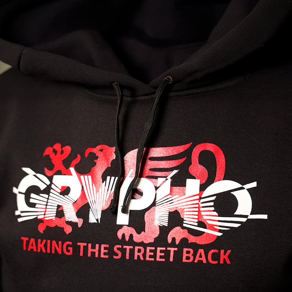 Hoodie Explod para con relieve high density Grypho-S, M, L, XL