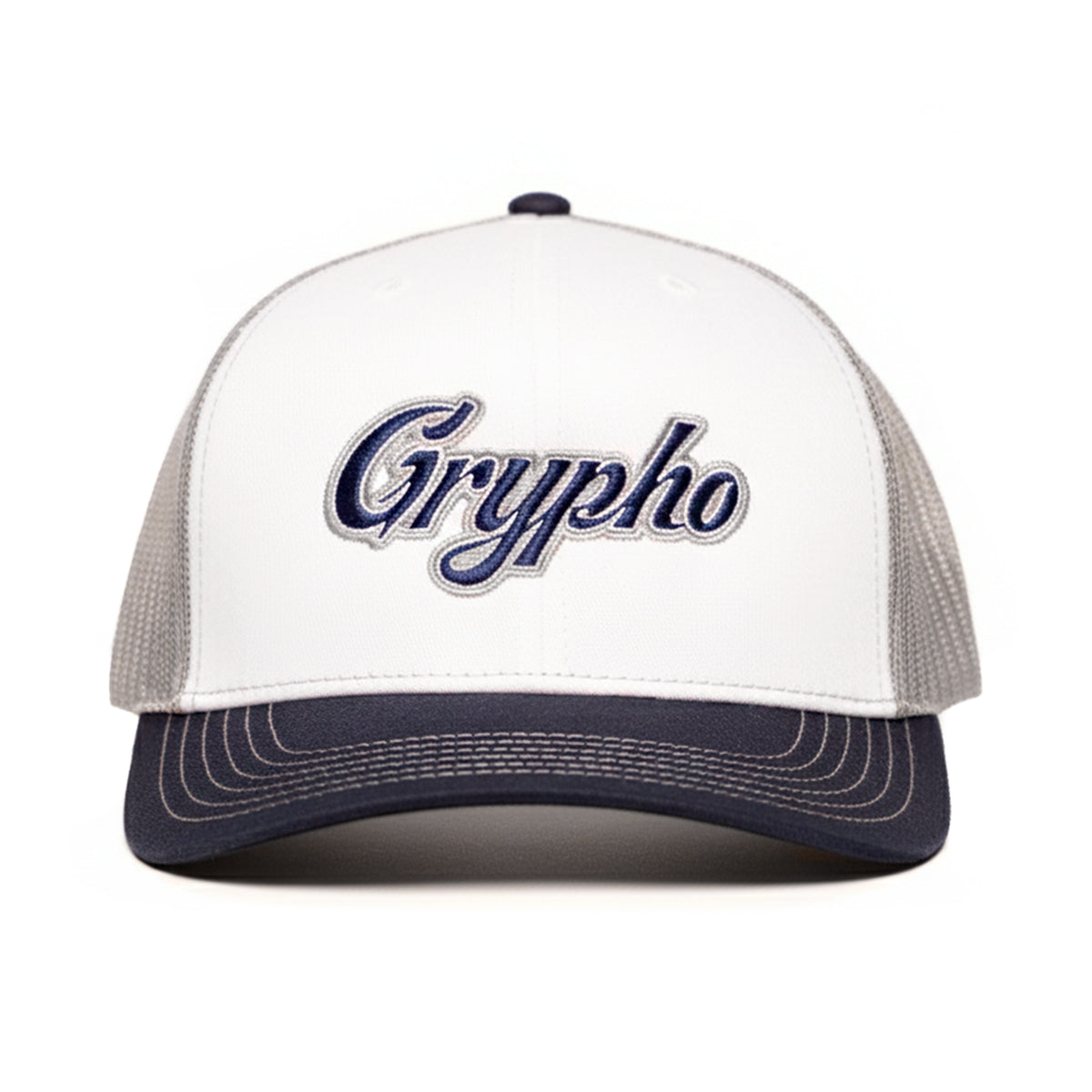 Gorra beisbolera trucker ajustable Grypho bordada original-Unitalla
