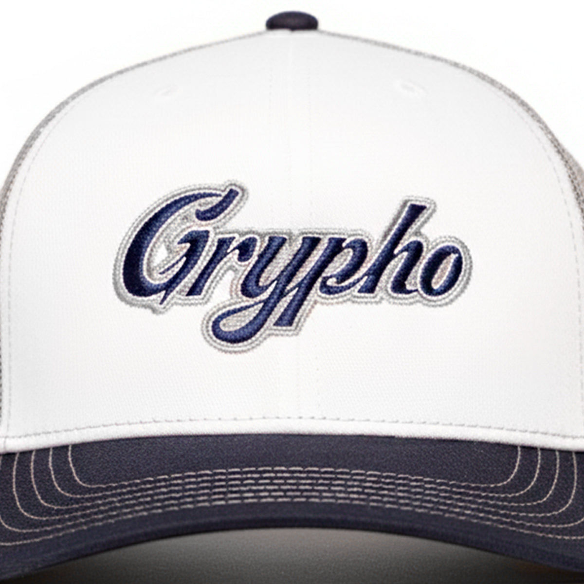 Gorra beisbolera trucker ajustable Grypho bordada original-Unitalla