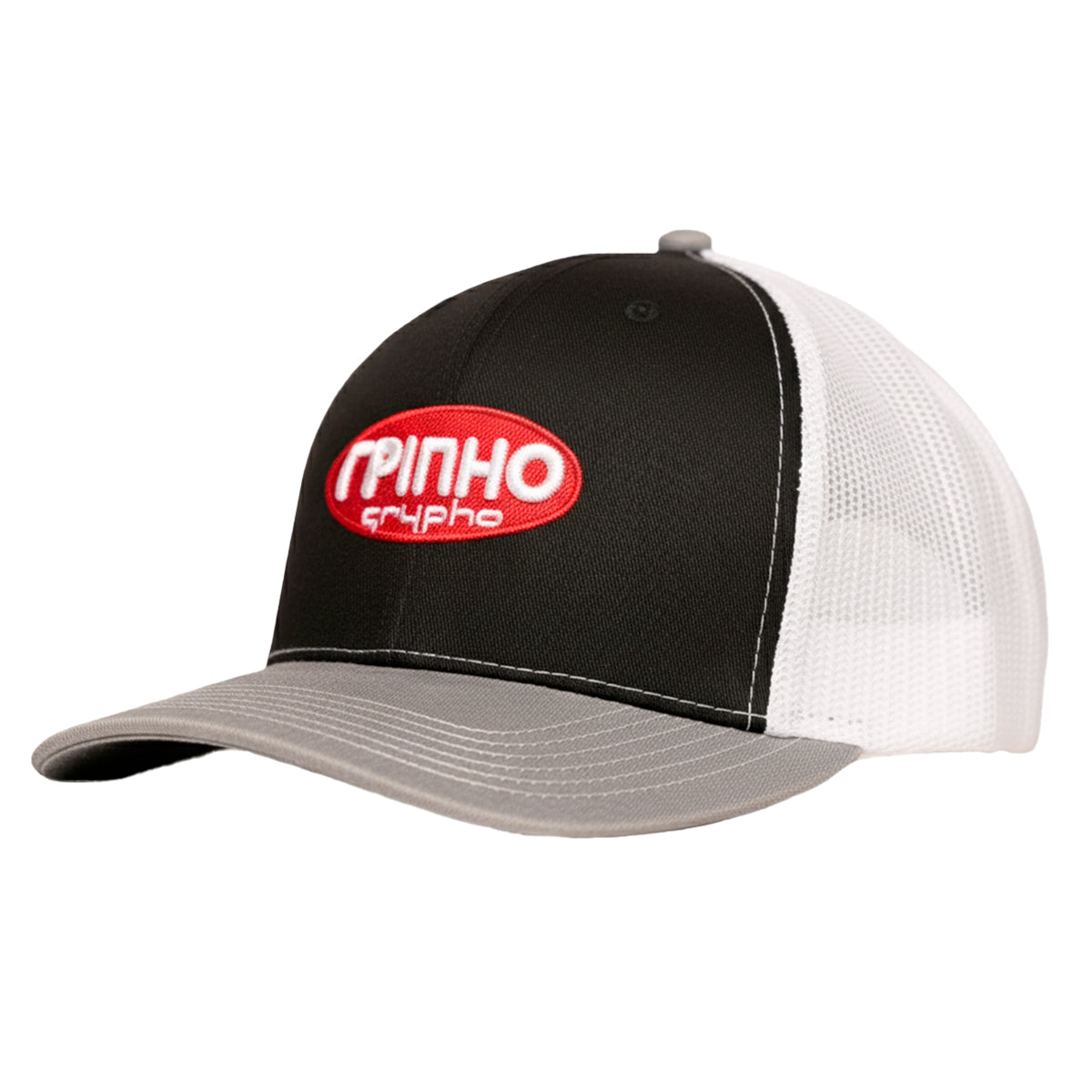 Gorra Grypho Institucional Roja Bordado 3D Trucker Hombre-Unitalla