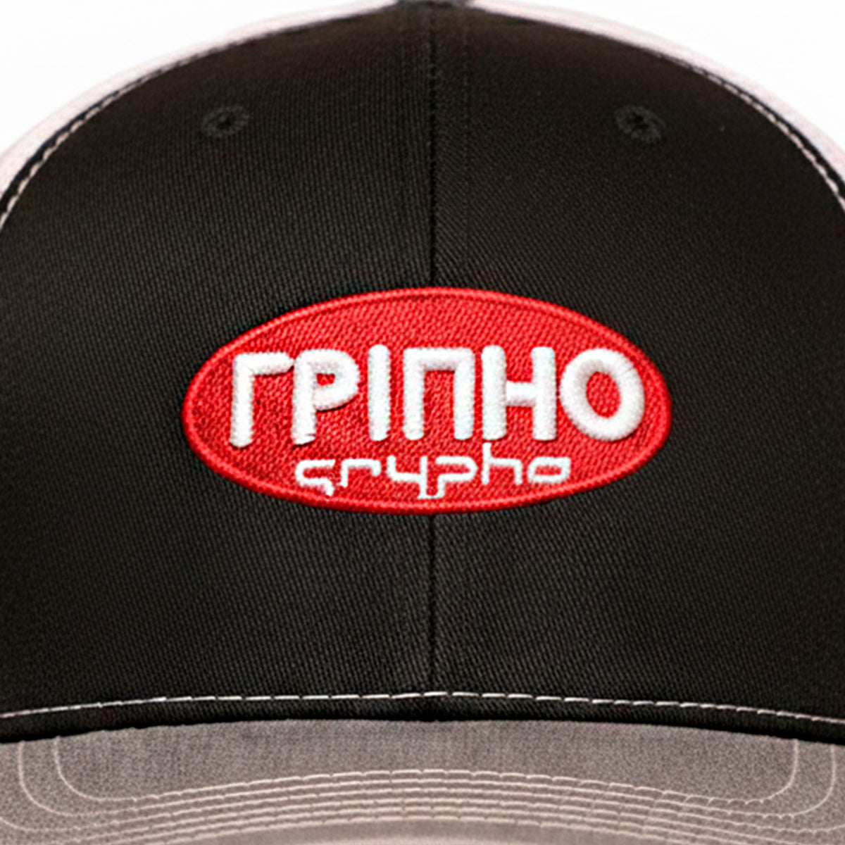 Gorra Grypho Institucional Roja Bordado 3D Trucker Hombre-Unitalla