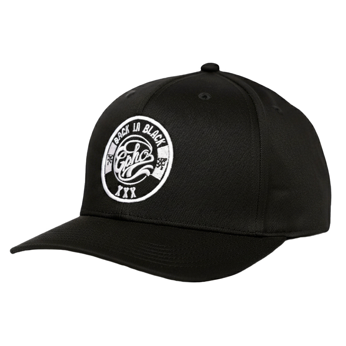 Gorra Grypho Aniversario Back In Black Bordado 3D Negra-Unitalla