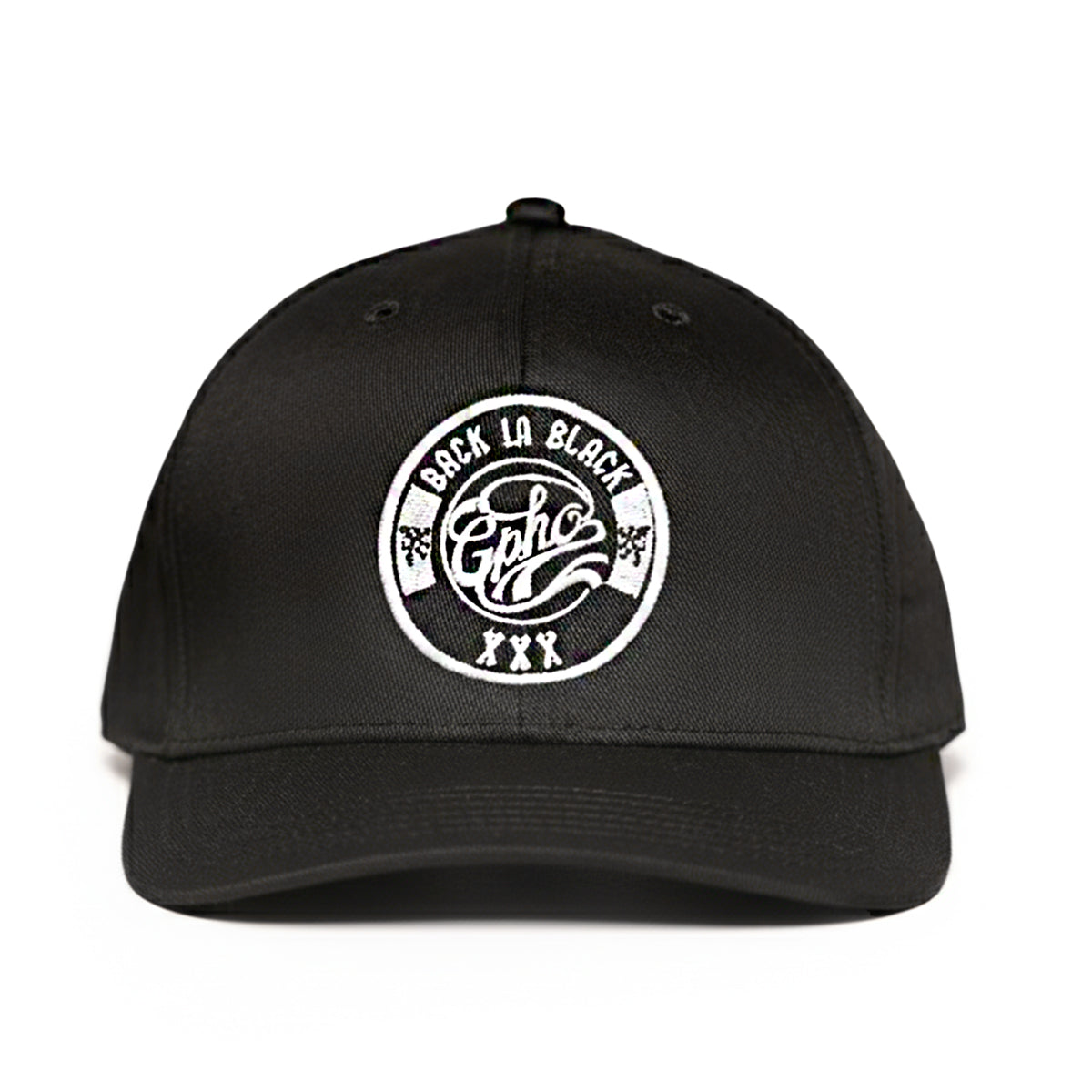 Gorra Grypho Aniversario Back In Black Bordado 3D Negra-Unitalla