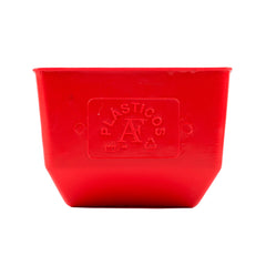 50 rojo bebederos comederos cuadrados rojos aves Plásticos