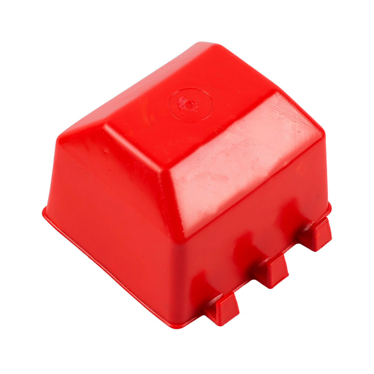 50 rojo bebederos comederos cuadrados rojos aves Plásticos