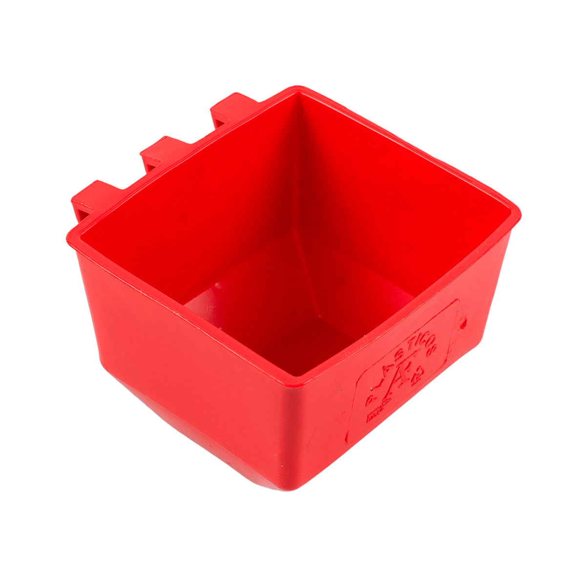 50 bebederos comederos 25 rojos 25 azules Plásticos AF