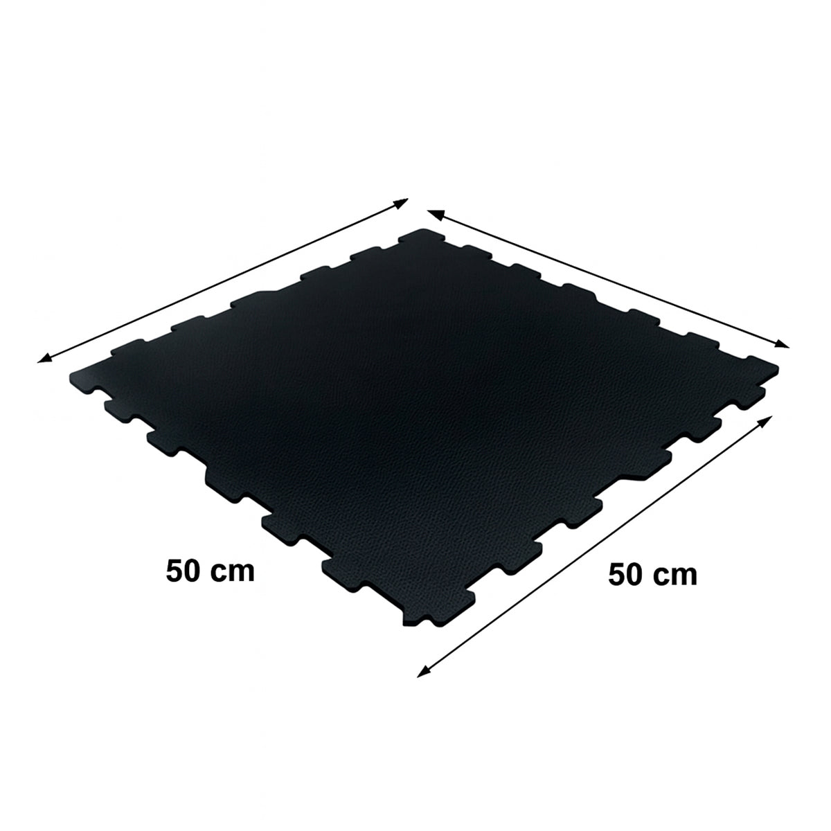 Piso Modular de Hule para Gimnasio PHASA 12 Piezas