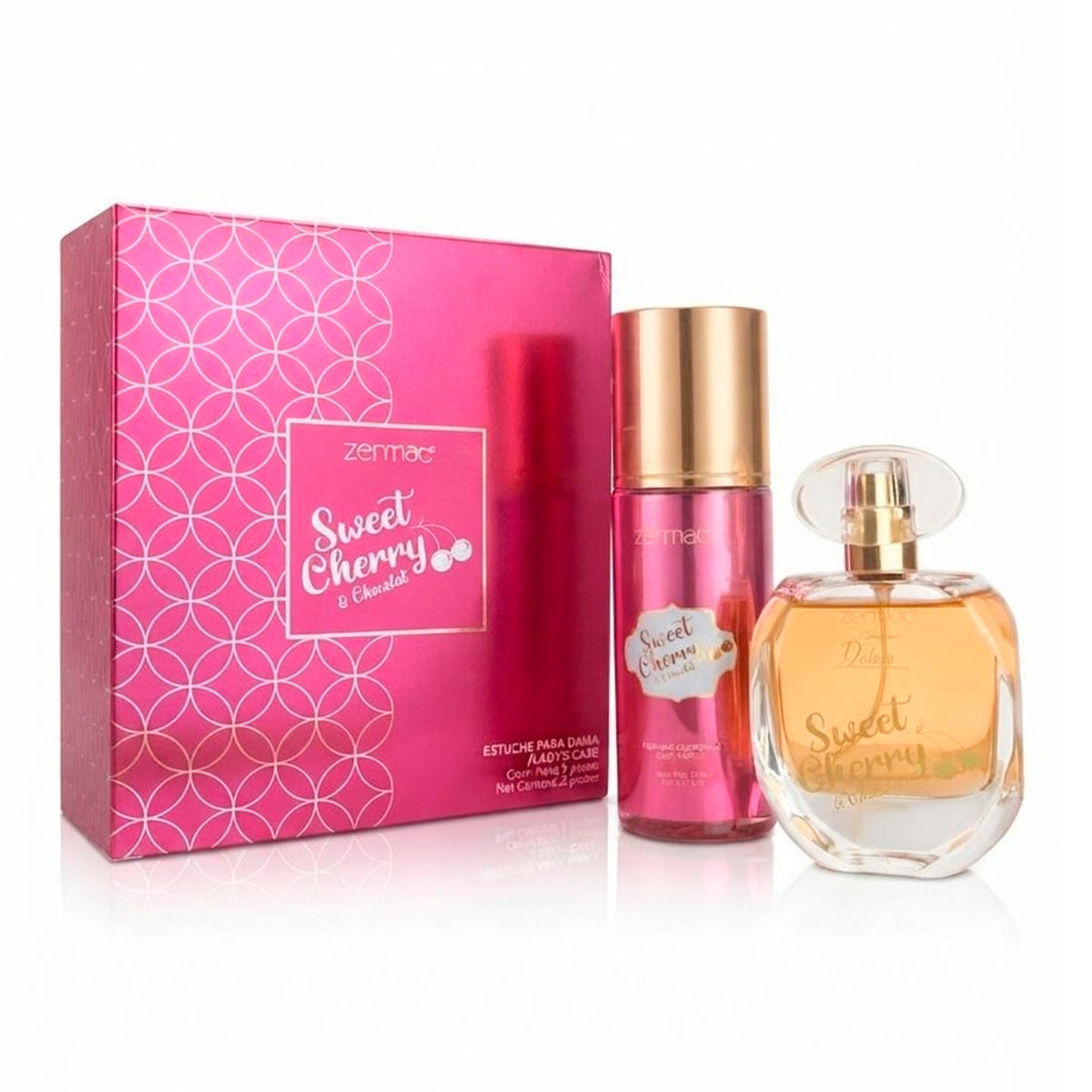 Perfume Mujer Zermat Sweet Cherry Dulce Kit 2 Piezas