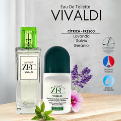 Perfume Zermat Vivaldi 100ml Paquete Hombre