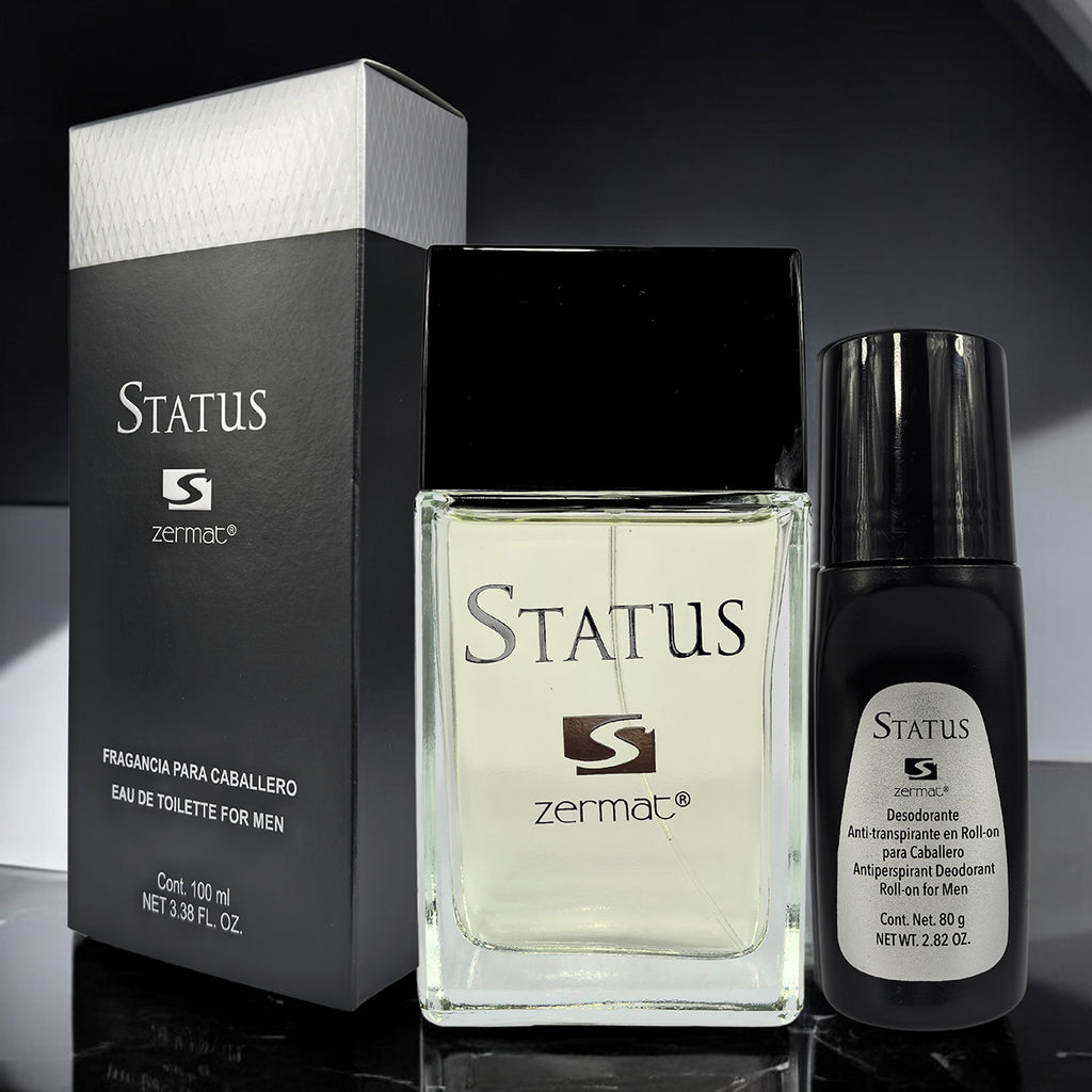 Paquete Perfume Zermat Status 100ml Caballero + Desodorante