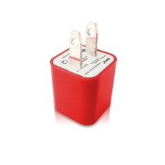 Cubo Cargador Citric 1A Entrada Usb Rojo