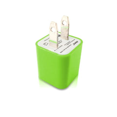 Cubo Cargador Citric 1A Entrada Usb Verde