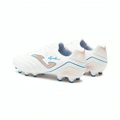 Botas Joma Águila 2332 Blancas para Césped Natural y Terreno Firme