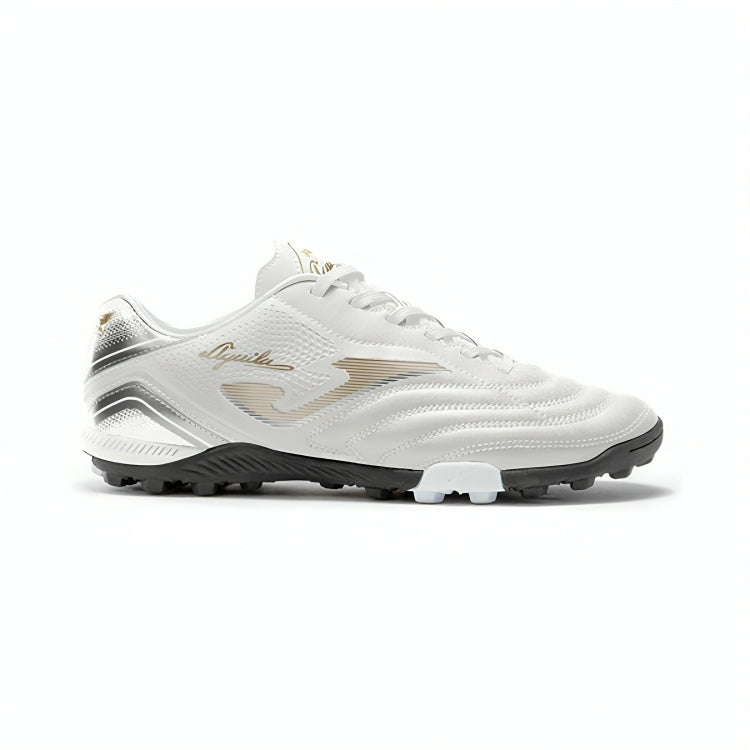 Tenis Fútbol Rápido Joma Turf Resistente Diseño Atemporal Blanco