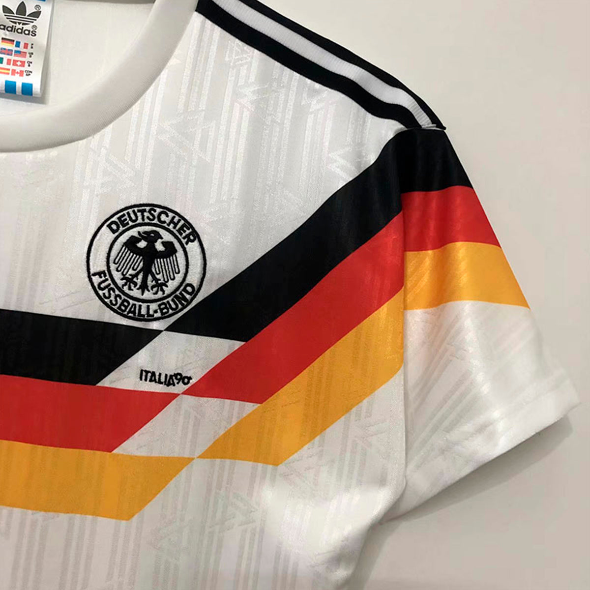 Jersey Retro Alemania Local 1990 Calidad THAI Hombre Vintage