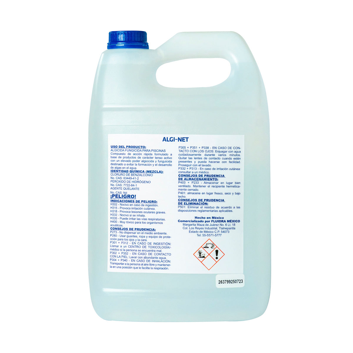Alguicida 4 L Astral Pool Alginet anti Algas clarificador-4 L