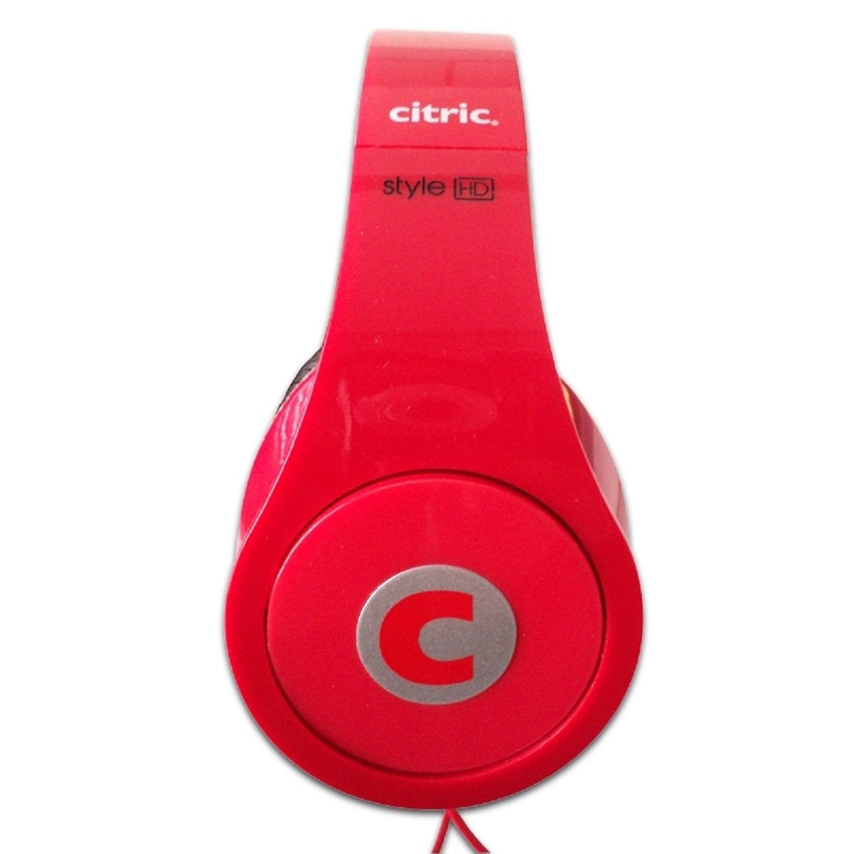 Audifonos De Diadema Citric Style Hd - Rojo N/A