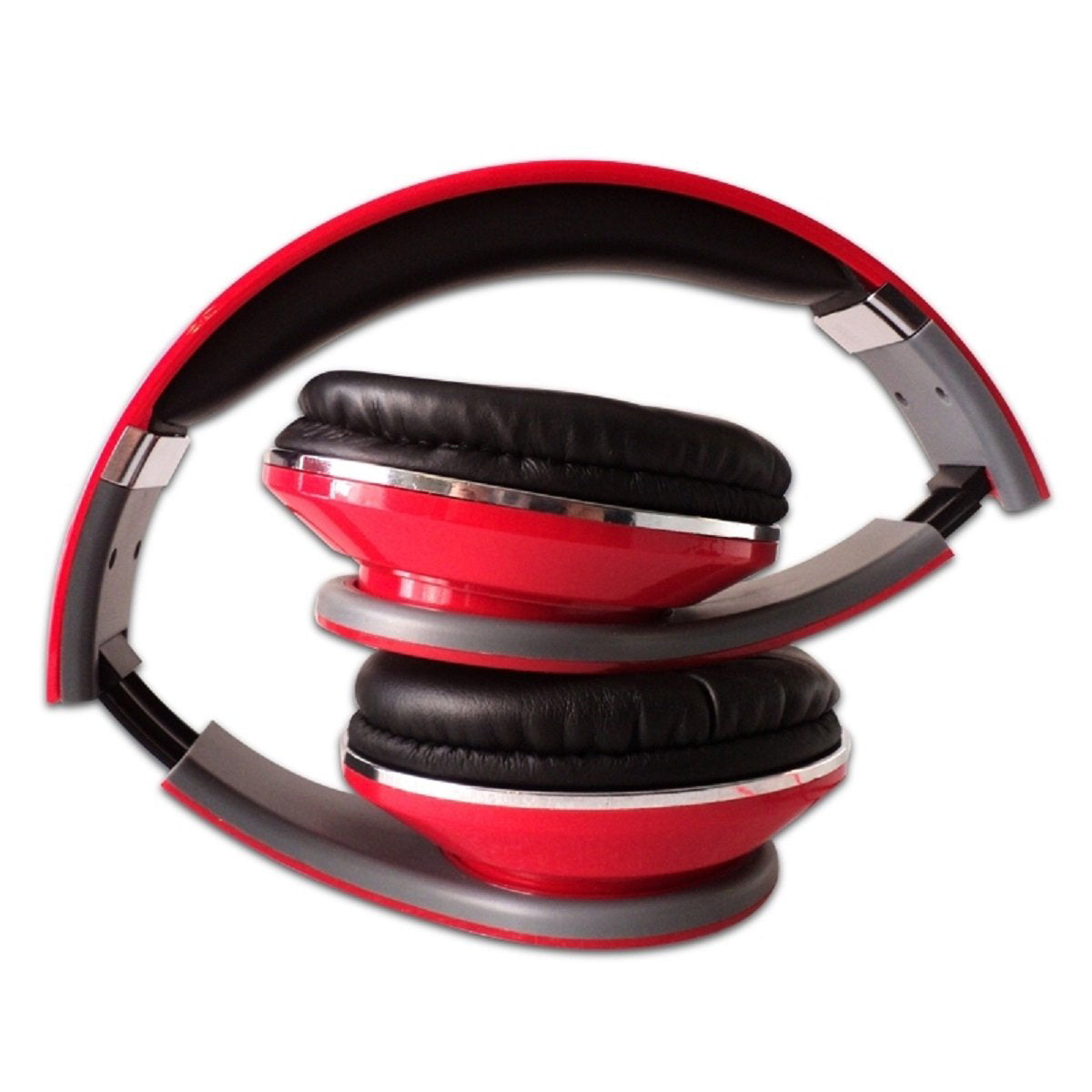 Audifonos De Diadema Citric Style Hd - Rojo N/A