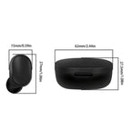 Auriculares Inalambricos Airdots A6S TWS Negro