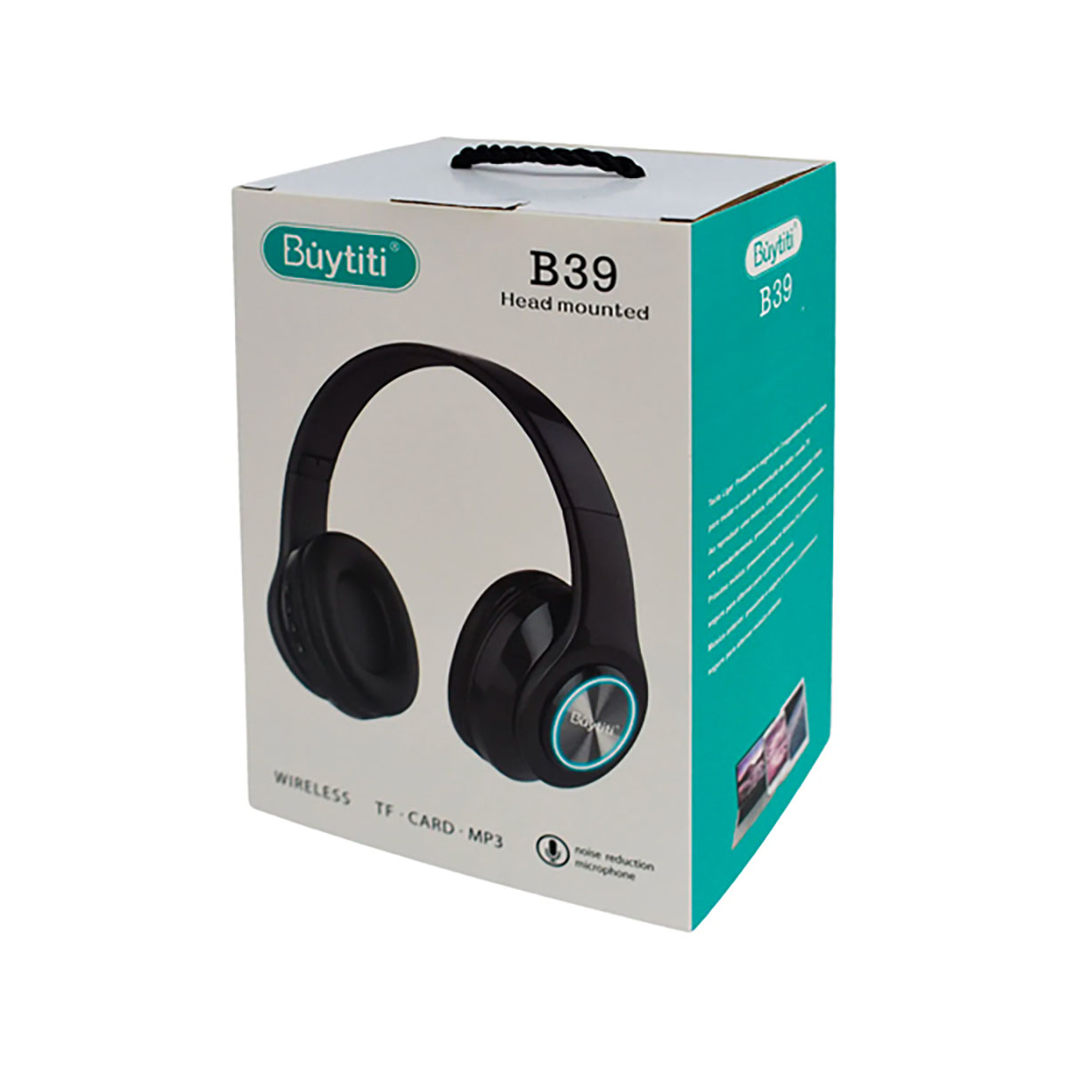 Audífonos Diadema Bluetooth Radio Audb39 - Azul