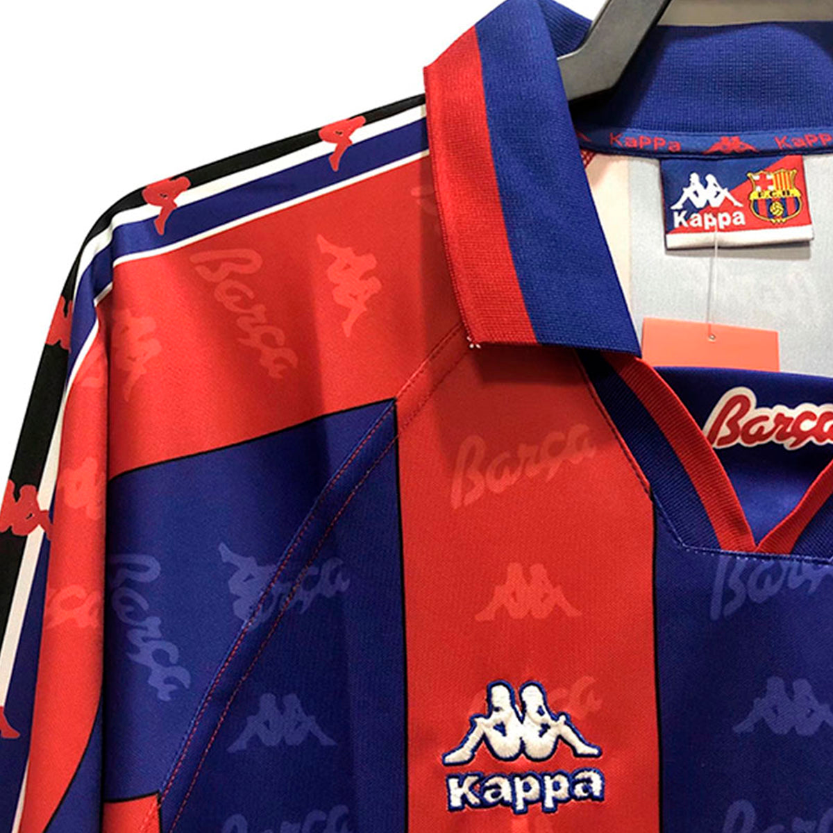 Jersey Kappa Barcelona Local 96/97 Retro Vintage Calidad Thai