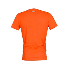 PLAYERA ADIDAS CABALLERO LINEAR SUMMER NARANJA/BLANCO TALLA XL