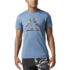 Playera Reebok Caballero Break & Build Tee BK6602