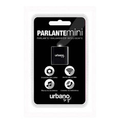 Mini Bocina Bluetooth Urbano To Go Manos Libres - Negro