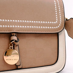 Bolsa de Mujer MOON & SELF Nova Crossbody con Correa Tejida