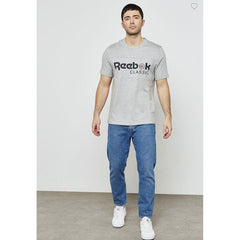 PLAYERA REEBOK CABALLERO  FRANCHISE ICONIC GRIS TALLA XL