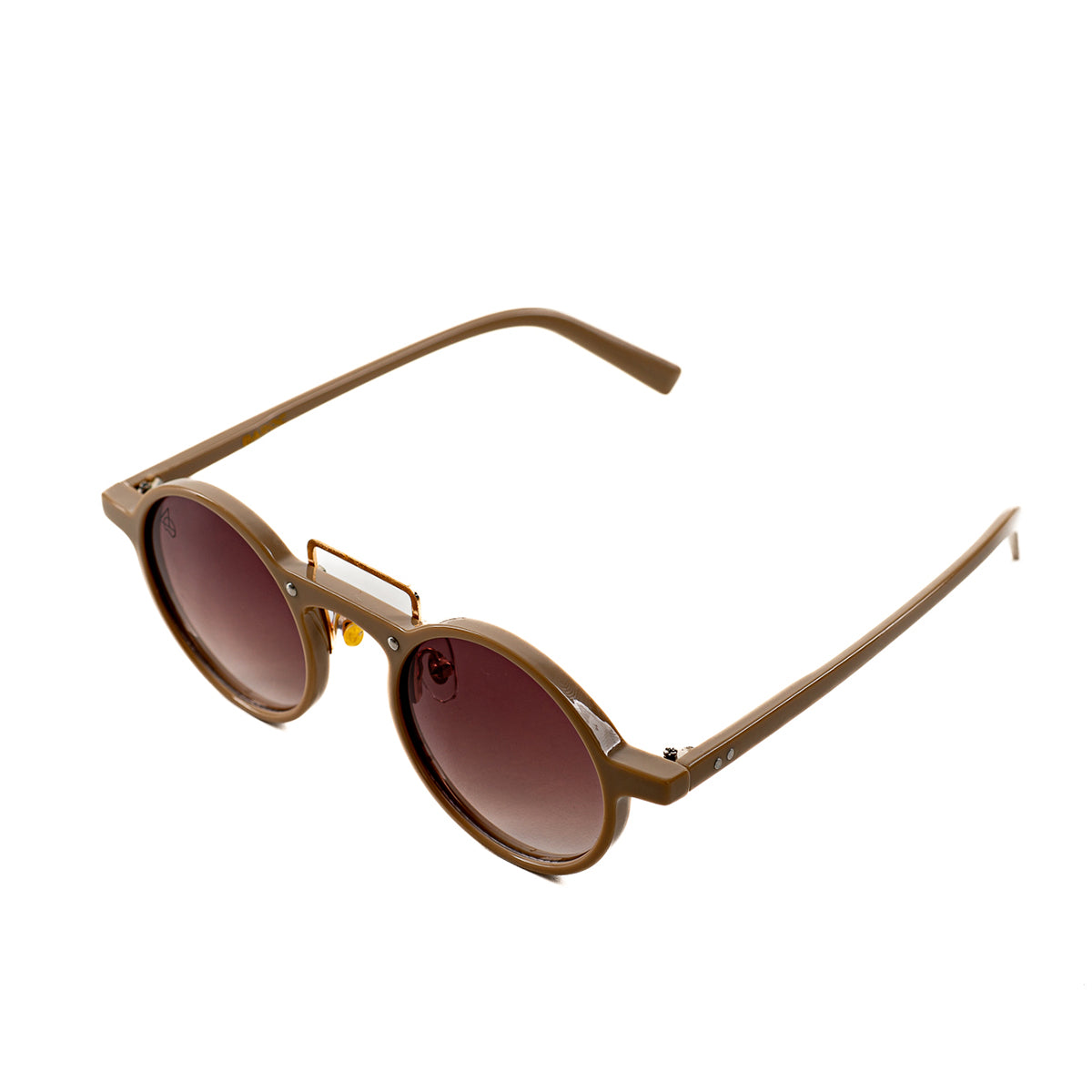 Lentes De Sol Toscana Baroc Green Redondos UV400 Vintage