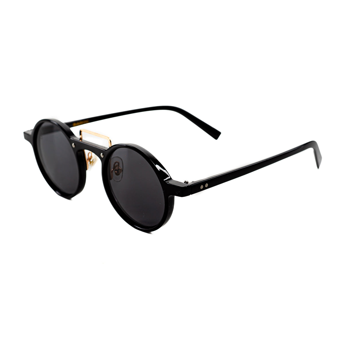 Lentes De Sol Baroc Toscana Black Redondos UV400 Unisex