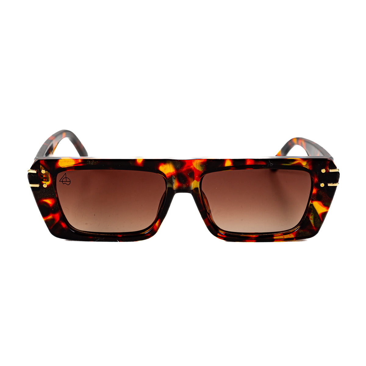 Lentes De Sol Baroc Small Frame Print UV400 Unisex