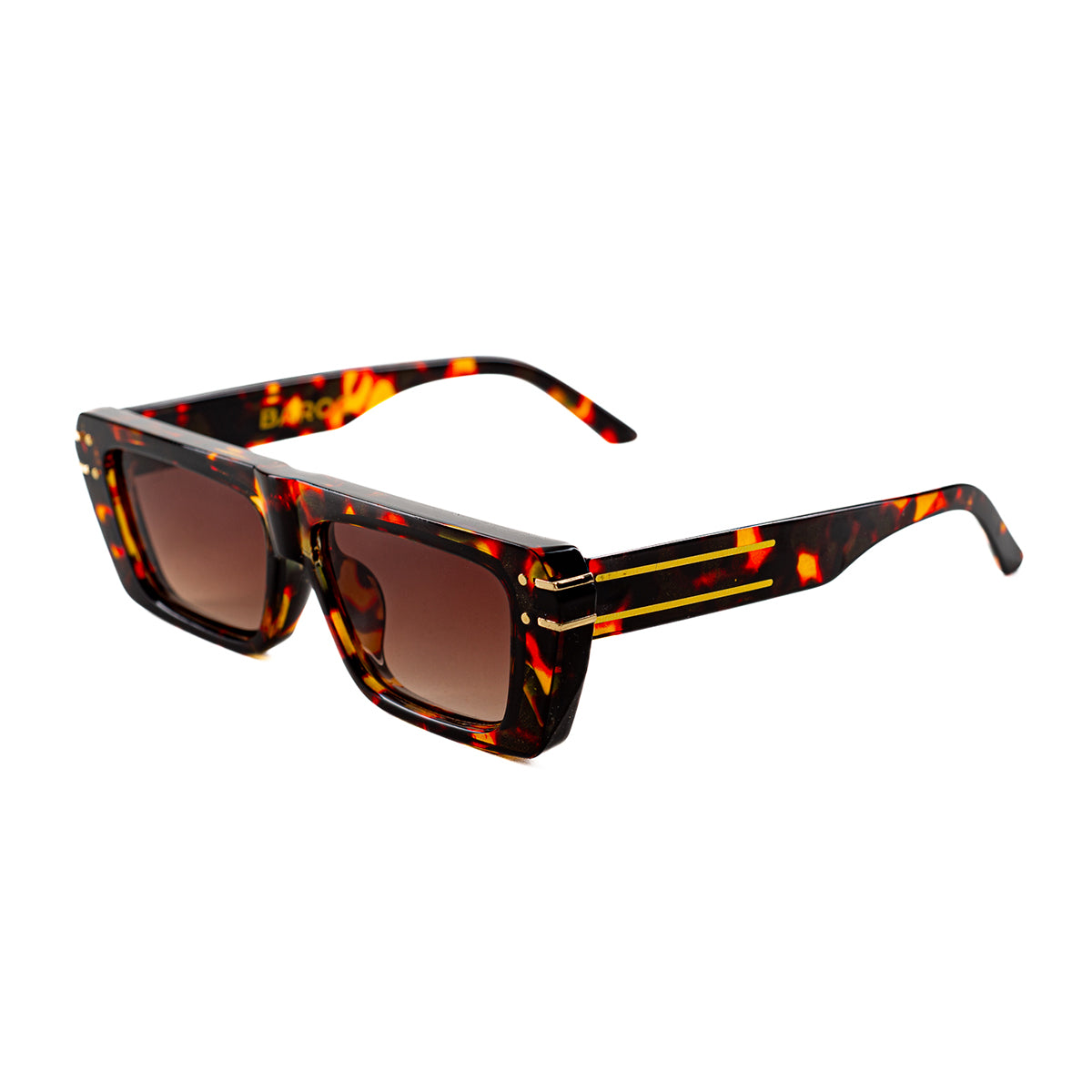 Lentes De Sol Baroc Small Frame Print UV400 Unisex