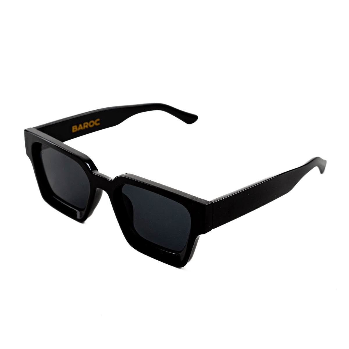 Lentes De Sol Baroc Square Classic Black UV400 Unisex